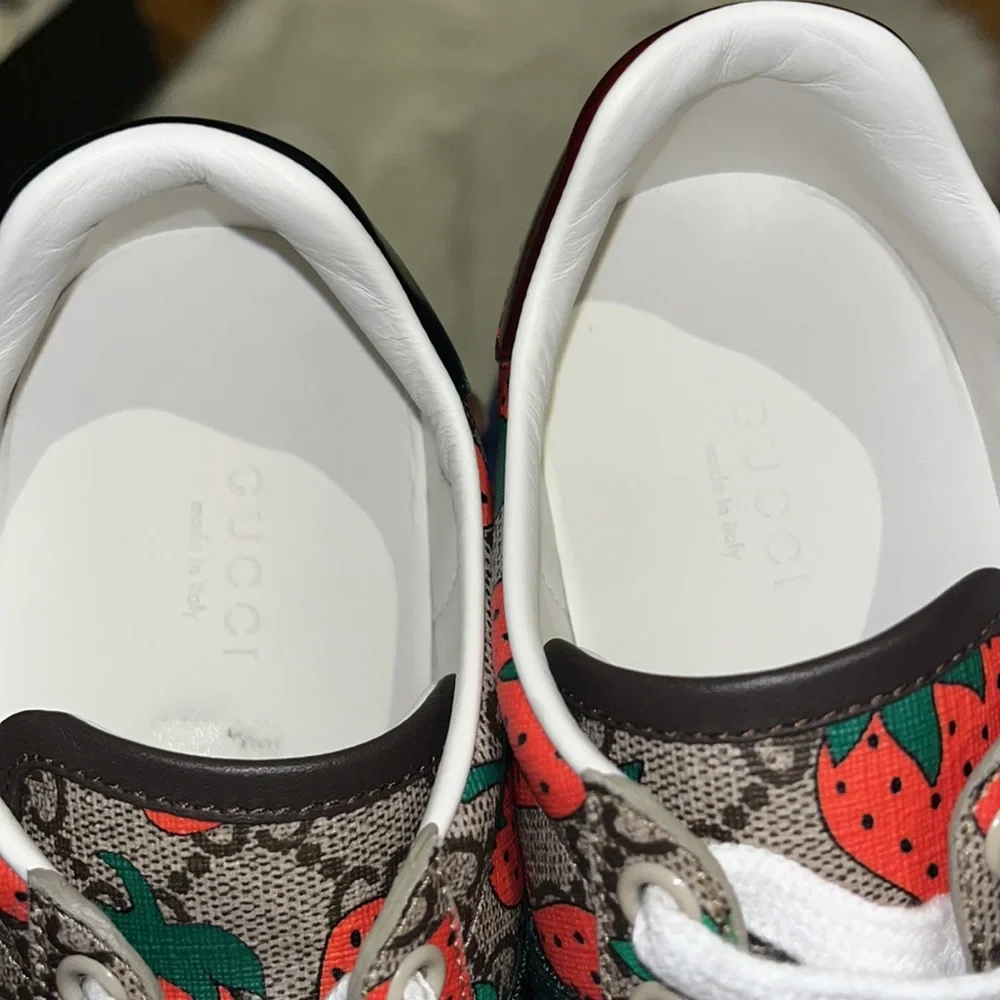 Gucci Ace Strawberry Sneakers